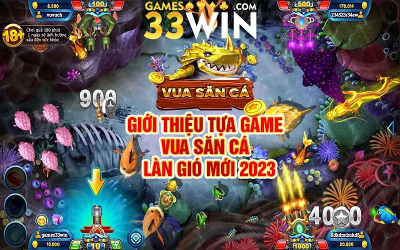 Giới thiệu tựa game Vua săn cá - Làn gió mới 2023