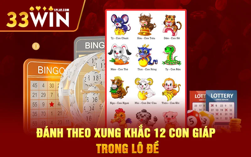 Đánh theo xung khắc 12 con giáp trong lô đề