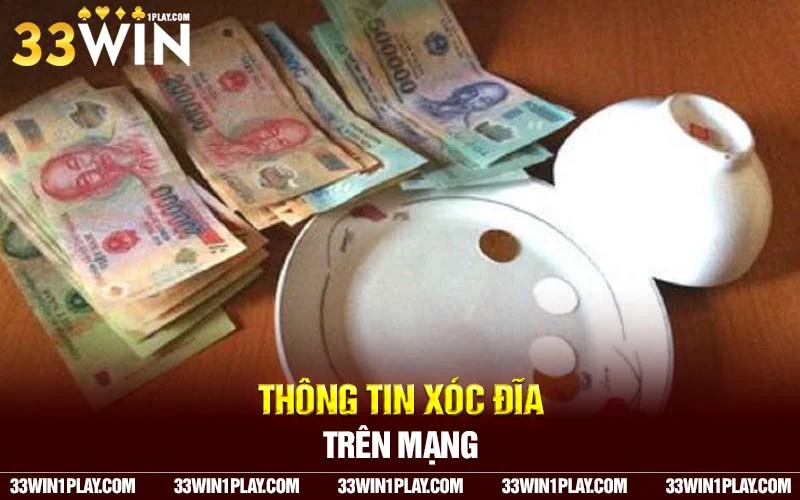 Thông tin xóc đĩa trên mạng